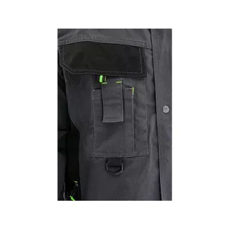 Blůza CXS SIRIUS LUCIUS, zimní, pánská, šedo-zelená