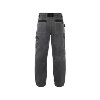 Kalhoty do pasu CXS ORION TEODOR, prodloužené, pánské, šedo-černé