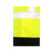Pánská reflexní bunda OXFORD, žluto-modrá