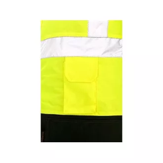 Pánská reflexní bunda OXFORD, žluto-modrá
