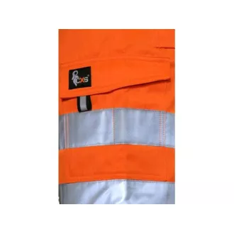 Kraťasy CXS NORWICH, výstražné, pánské, oranžové