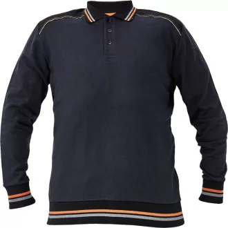 KNOXFIELD polo mikina antr