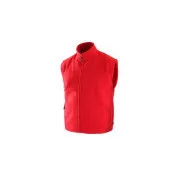 Pánská fleecová vesta UTAH, červená