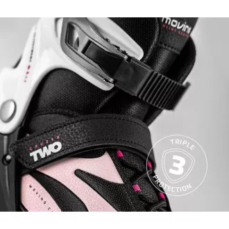 Kolečkové brusle Movino Cruzer Two, Pink