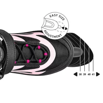 Kolečkové brusle Movino Cruzer Two, Pink