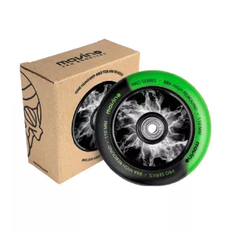 Náhradní kolečka na freestyle koloběžku MOVINO Maniac, 110 mm, Nylon, 2 ks