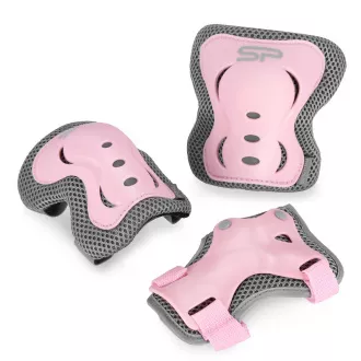 Set chráničů SP PROTECTOR, růžovo-šedé