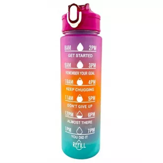 Motivační sportovní láhev 3v1, 2000 ml + 900 ml + 300 ml Motivační sportovní láhev 3v1, 2000 ml + 900 ml + 300 ml