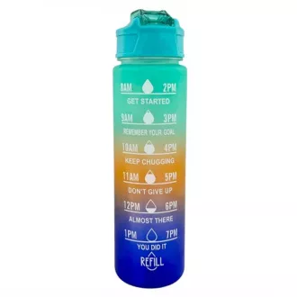 Motivační sportovní láhev 3v1, 2000 ml + 900 ml + 300 ml Motivační sportovní láhev 3v1, 2000 ml + 900 ml + 300 ml