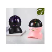 Noční LED projektor hvězd s USB