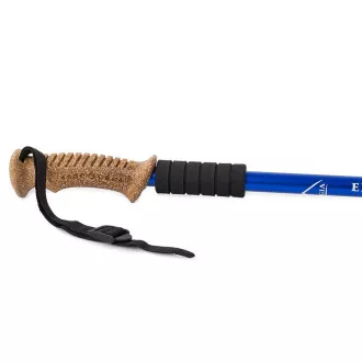 Trekingové hole Nordic Walking s ergonomickou, korkovou rukojetí, 135 cm, 2 ks