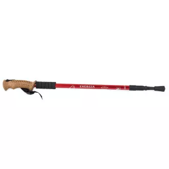 Trekingové hole Nordic Walking s ergonomickou, korkovou rukojetí, 135 cm, 2 ks