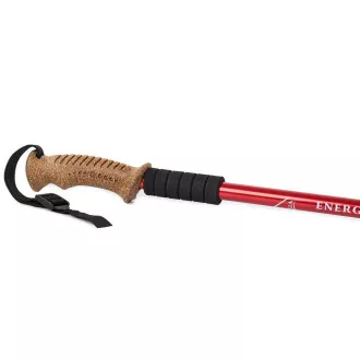 Trekingové hole Nordic Walking s ergonomickou, korkovou rukojetí, 135 cm, 2 ks