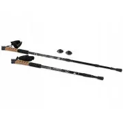 Trekingové hole Nordic Walking s korkovou rukojetí, 135 cm, 2 ks