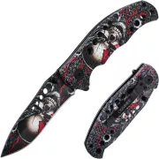 Skládací taktický nůž SKULL 20 cm