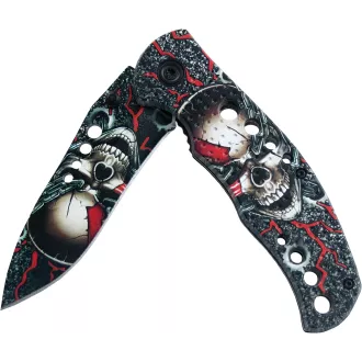 Skládací taktický nůž SKULL 20 cm