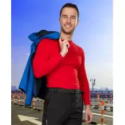 Tričko ARDON®CUBA s dlouhým rukávem červené | H13012/