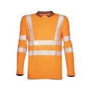 Tričko s dlouhým rukávem ARDON®SIGNAL oranžové | H5927/