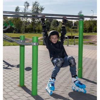 Kolečkové brusle 4v1 Enero KIDS - modro-bílé