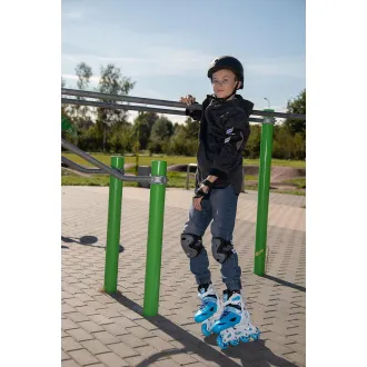 Kolečkové brusle 4v1 Enero KIDS - modro-bílé