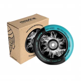 Náhradní kolečka na freestyle koloběžku MOVINO Maniac, 110 mm, Nylon, 2 ks