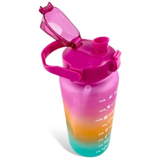 Motivační sportovní láhev 3v1, 2000 ml + 900 ml + 300 ml Motivační sportovní láhev 3v1, 2000 ml + 900 ml + 300 ml