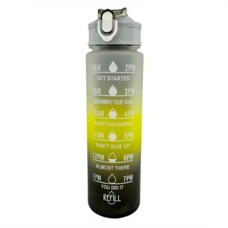 Motivační sportovní láhev 3v1, 2000 ml + 900 ml + 300 ml Motivační sportovní láhev 3v1, 2000 ml + 900 ml + 300 ml