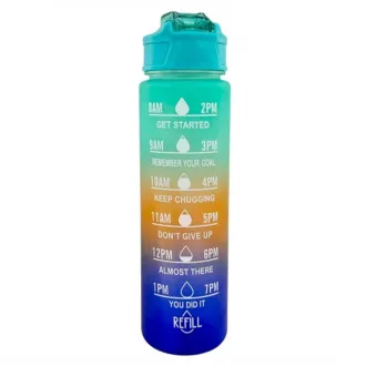 Motivační sportovní láhev 3v1, 2000 ml + 900 ml + 300 ml Motivační sportovní láhev 3v1, 2000 ml + 900 ml + 300 ml