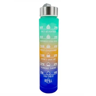Motivační sportovní láhev 3v1, 2000 ml + 900 ml + 300 ml Motivační sportovní láhev 3v1, 2000 ml + 900 ml + 300 ml