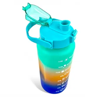 Motivační sportovní láhev 3v1, 2000 ml + 900 ml + 300 ml Motivační sportovní láhev 3v1, 2000 ml + 900 ml + 300 ml