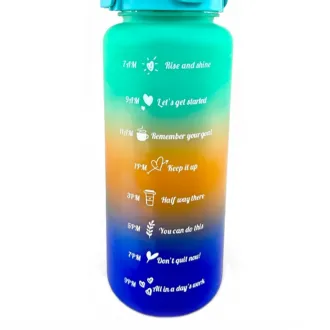 Motivační sportovní láhev 3v1, 2000 ml + 900 ml + 300 ml Motivační sportovní láhev 3v1, 2000 ml + 900 ml + 300 ml
