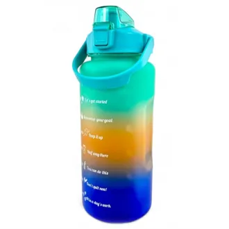 Motivační sportovní láhev 3v1, 2000 ml + 900 ml + 300 ml Motivační sportovní láhev 3v1, 2000 ml + 900 ml + 300 ml