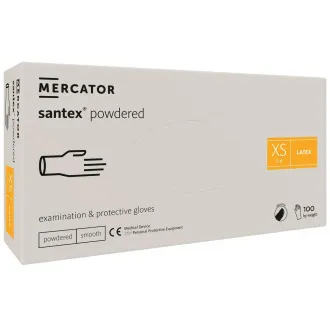 DERMAGEL COATED - Latexové nepudrované rukavice tělové, vnitřní vrstva polymer, 100 ks DERMAGEL COATED - Latexové nepudrované rukavice tělové, vnitřní vrstva polymer, 100 ks