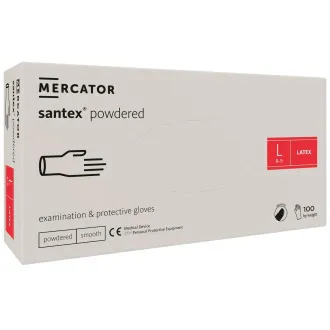 DERMAGEL COATED - Latexové nepudrované rukavice tělové, vnitřní vrstva polymer, 100 ks DERMAGEL COATED - Latexové nepudrované rukavice tělové, vnitřní vrstva polymer, 100 ks