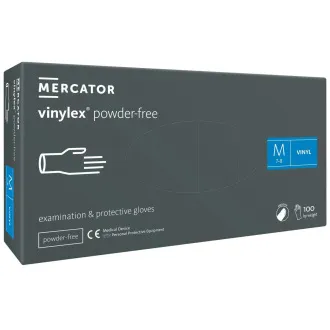 VINYLEX POWDER FREE - Vinylové rukavice (bez pudru) bílé, 100 ks