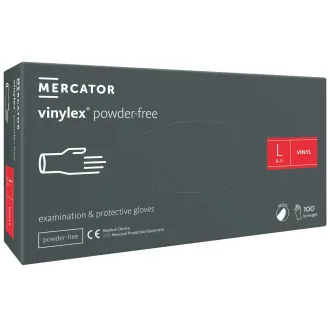 VINYLEX POWDER FREE - Vinylové rukavice (bez pudru) bílé, 100 ks