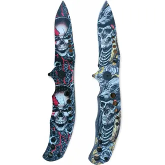 Skládací taktický nůž SKULL 20 cm