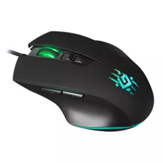 Defender Wolverine GM-700L RGB Myš drátová, černá, 12800DPI