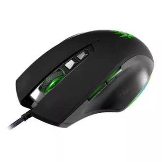 Defender Wolverine GM-700L RGB Myš drátová, černá, 12800DPI