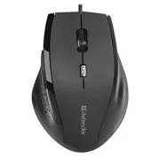 Myš drátová, Defender Accura MM-362, černá, optická, 1600DPI, DOPRODEJ