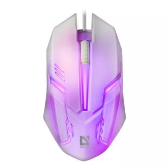Defender Cyber MB-560L Myš drátová, bílá, 1200DPI