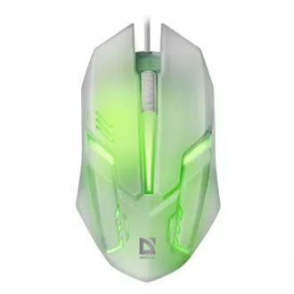 Defender Cyber MB-560L Myš drátová, bílá, 1200DPI