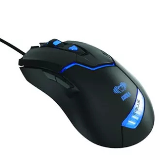 E-blue Cobra 622 Myš drátová, černá, 1600DPI, DOPRODEJ