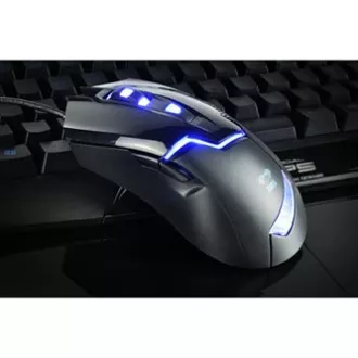 E-blue Cobra 622 Myš drátová, černá, 1600DPI, DOPRODEJ