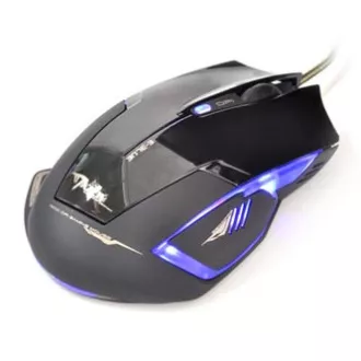 E-blue Mazer R Myš drátová, černá, 2400DPI