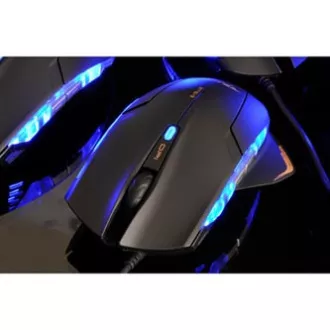 E-blue Mazer R Myš drátová, černá, 2400DPI