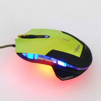 E-blue Mazer R Myš drátová, zelená, 2400DPI, DOPRODEJ