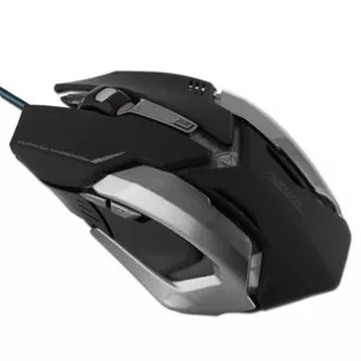 Myš drátová, E-blue Auroza Gaming, černá, optická, 4000DPI, e-box
