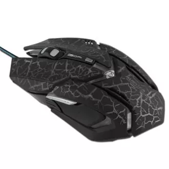 E-blue Auroza Gaming Myš drátová, černá, 4000DPI, e-box E-blue Auroza Gaming Myš drátová, černá, 4000DPI, e-box