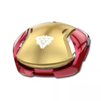 E-blue IRON MAN ARMOR EMS610 Myš drátová, zlatá, 4000DPI